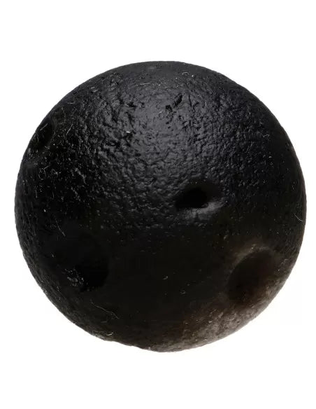 Luna Llena pequeña de Obsidiana Plateada - Protección y Claridad Profunda