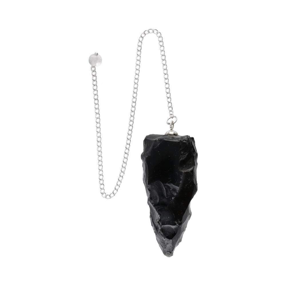 Péndulo de Obsidiana en Bruto
