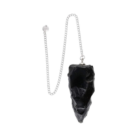 Péndulo de Obsidiana en Bruto