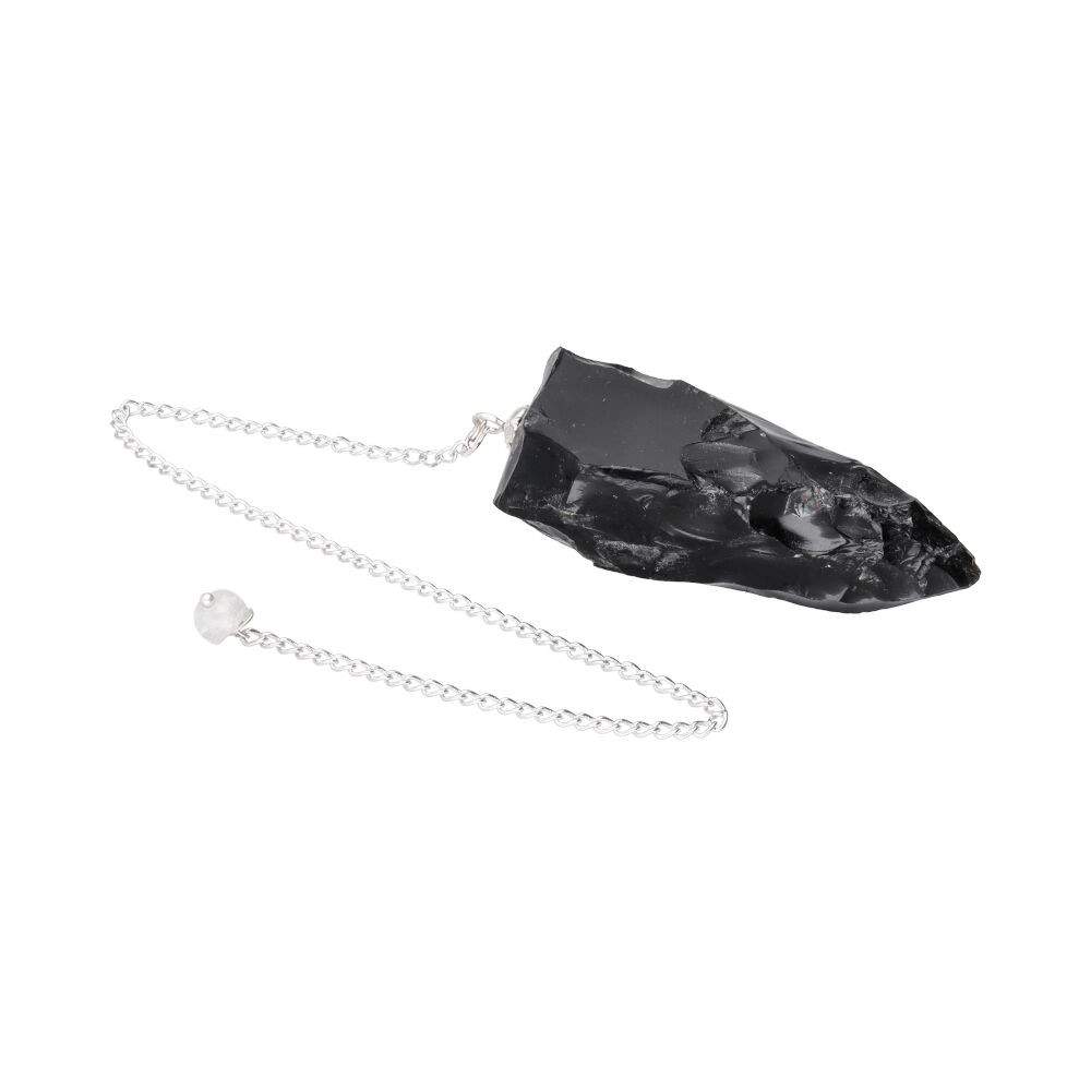 Péndulo de Obsidiana en Bruto