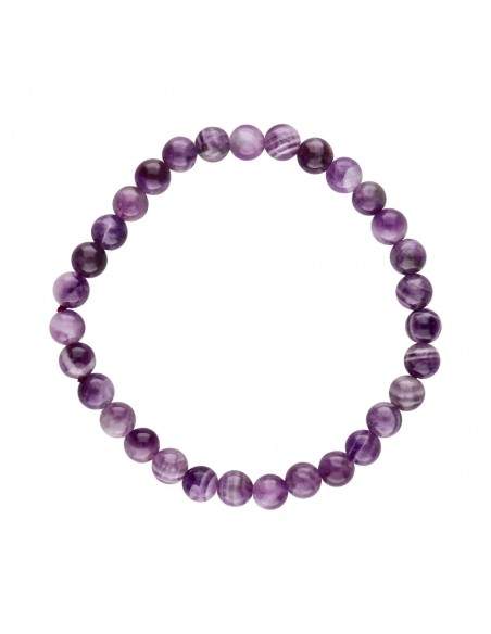 Pulsera de Amatista Chevron - Calma Mental, Protección y Claridad