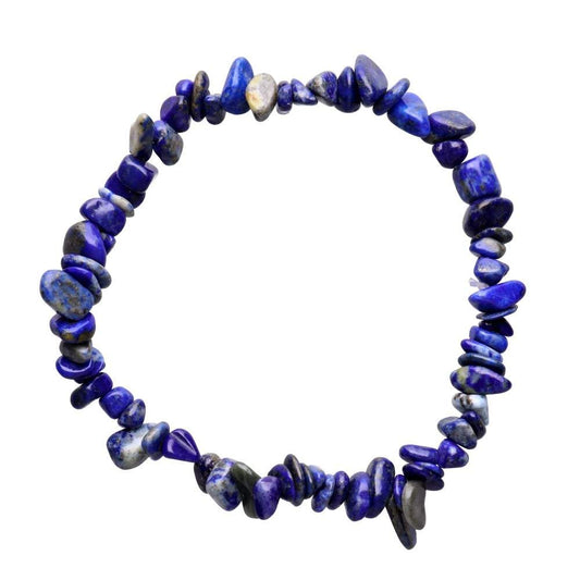 Pulsera de Chips de Lapislázuli - Intuición y comunicación consciente
