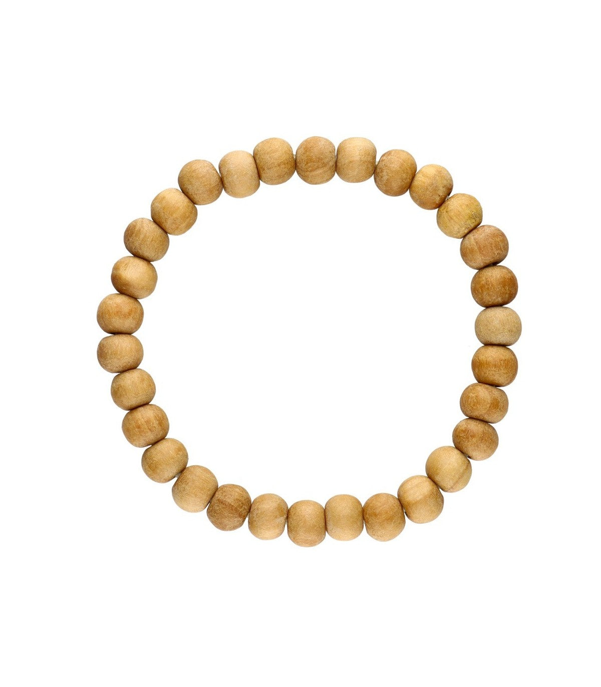 Pulsera De Madera De Sándalo 8mm – Calma, Protección Y Conexión Espiritual