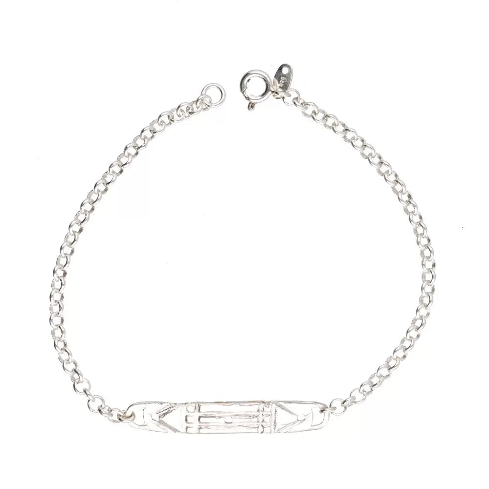 Pulsera Atlante en Plata de Ley 925 - Amuleto de Protección Energética