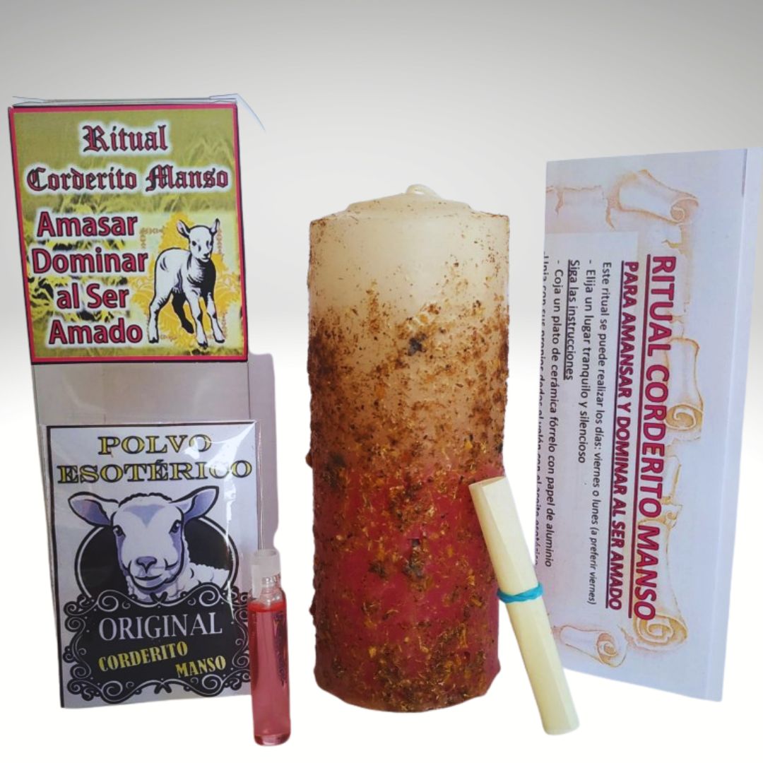 Ritual preparado corderito maanso para amansar y dominar a alguien o situaciones