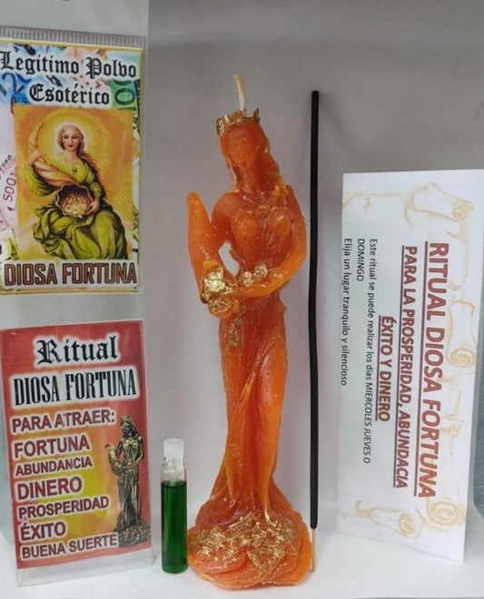 Kit Ritual Diosa Fortuna - Abundancia, Prosperidad y Suerte