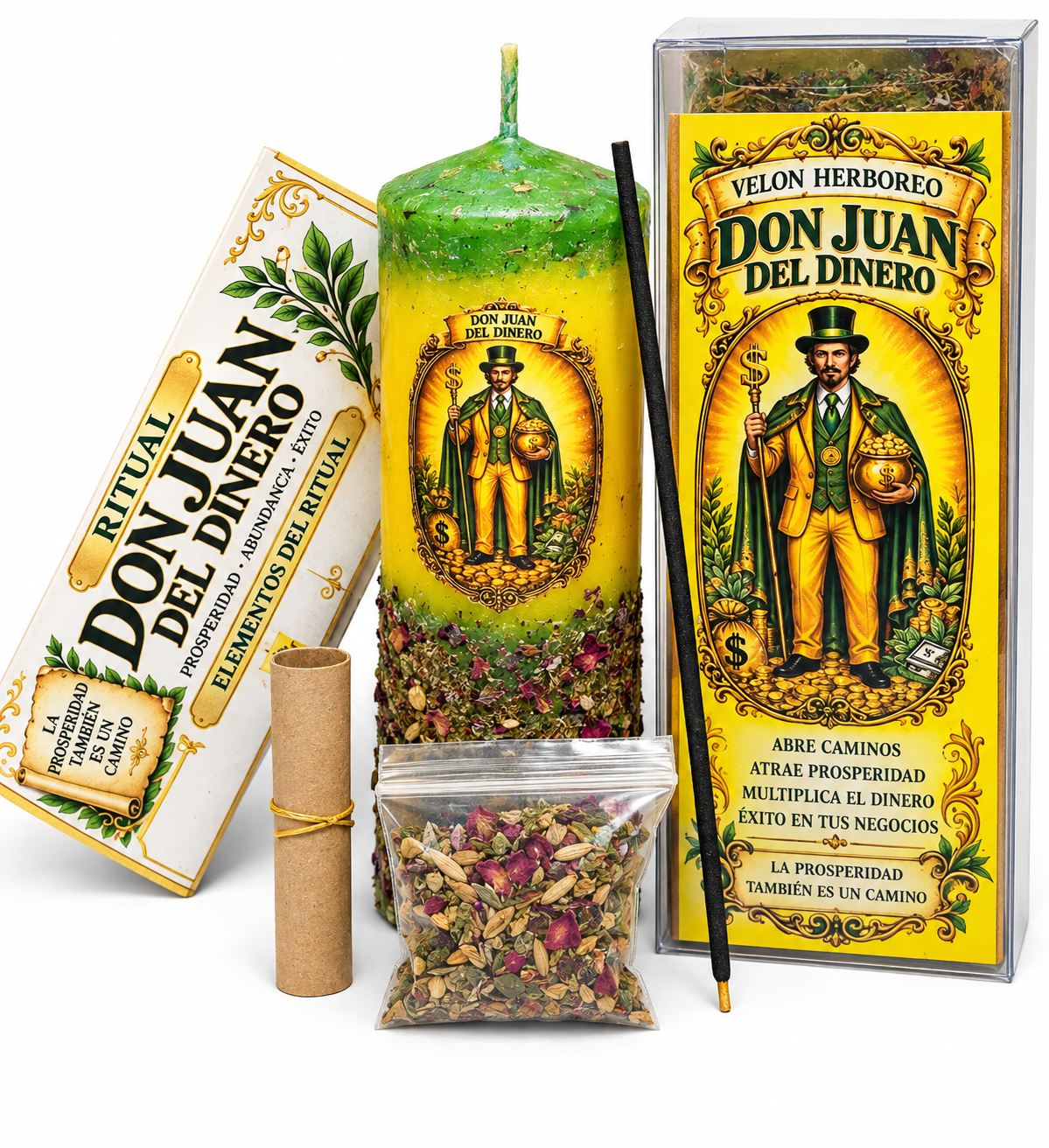 Ritual Don Juan del Dinero para atraer prosperidad, abundancia, dinero y abrir caminos