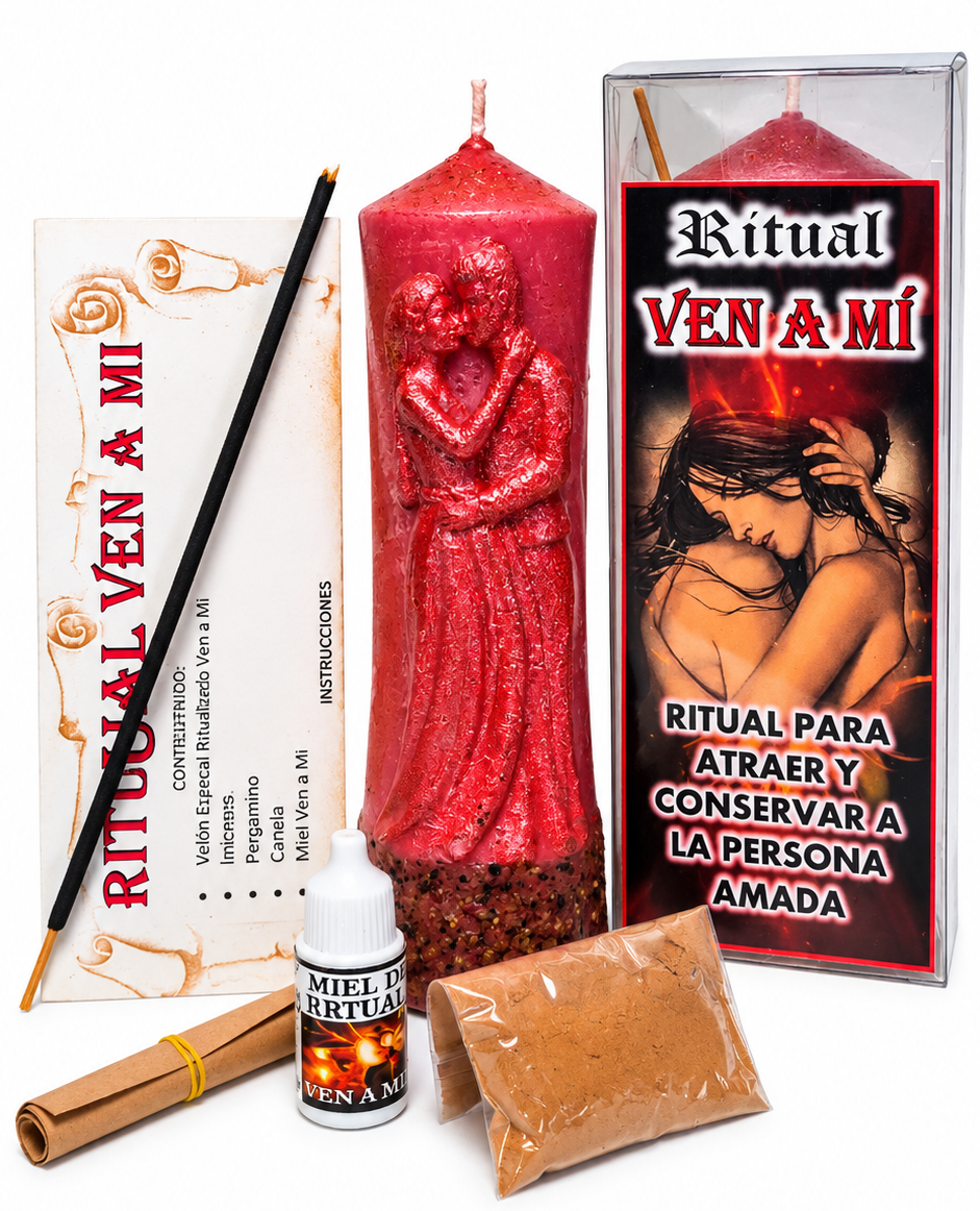 Ritual Ven a Mí para atracción, unión y acercamiento de la persona amada
