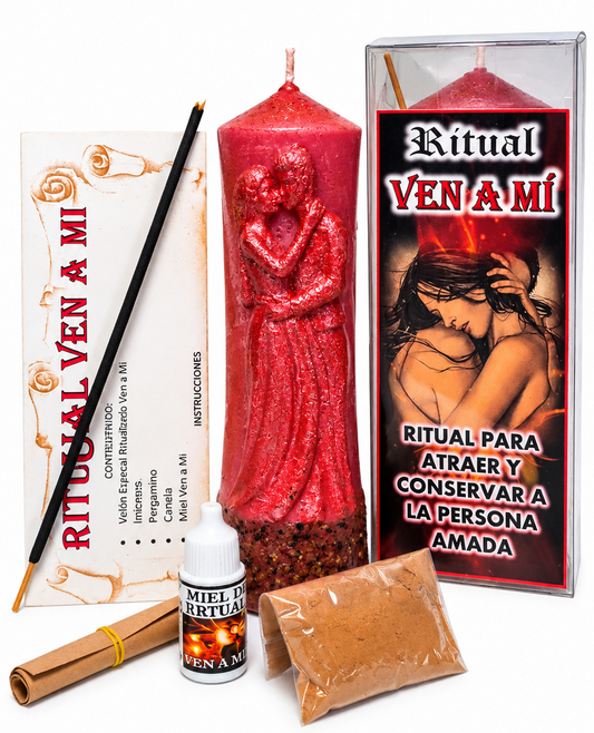 Ritual Ven a Mí para atracción, unión y acercamiento de la persona amada