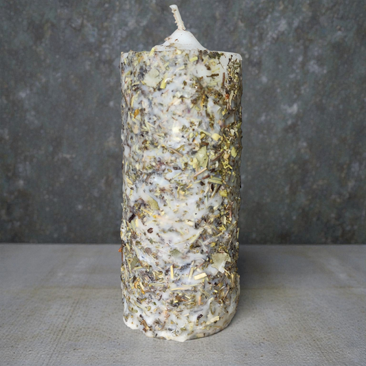 Velón Herbóreo Ritualizado de Limpieza y Purificación - Descarga Energética Profunda