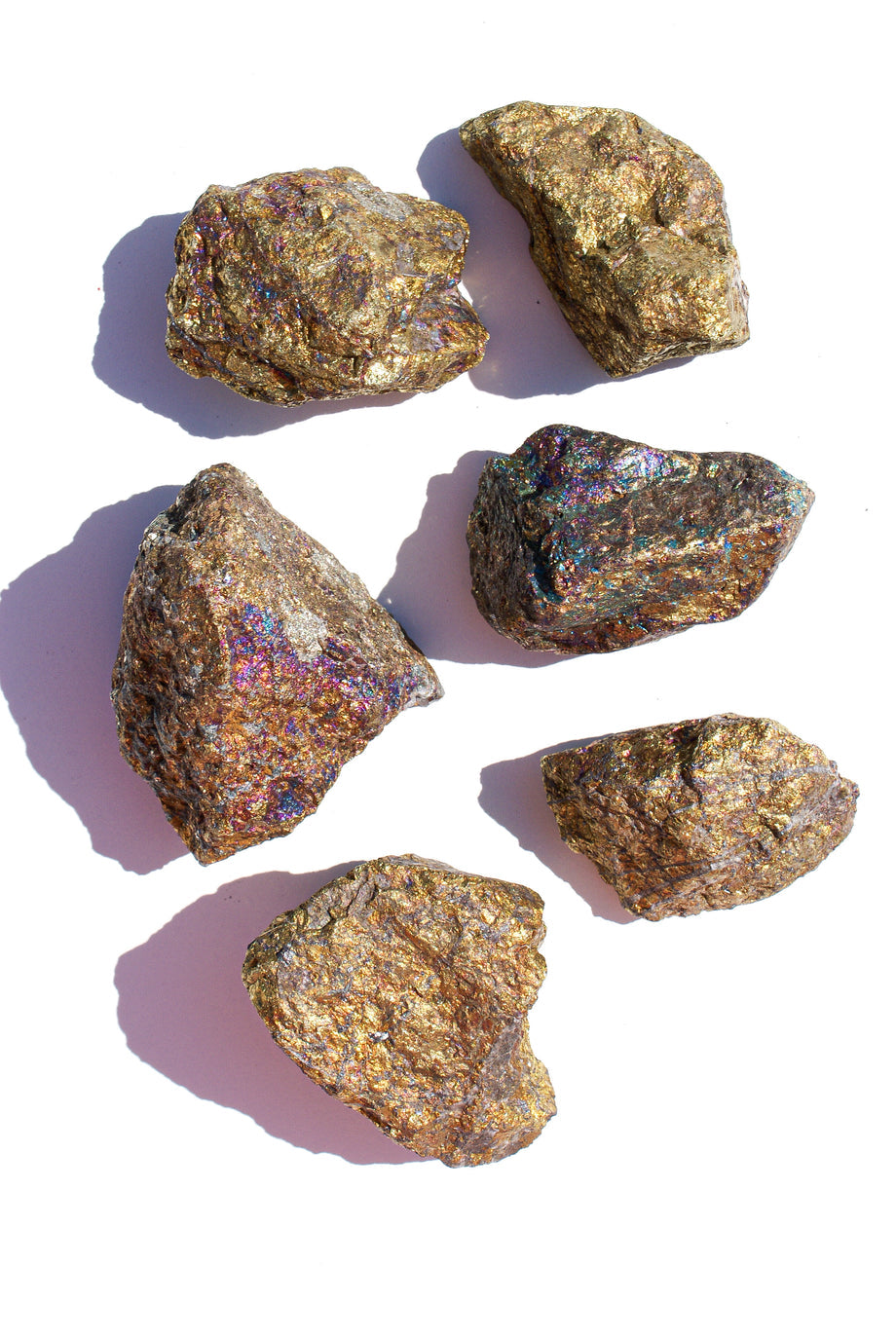 Piedra Calcopirita en Bruto – Abundancia, Intuición y Conexión Espiritual