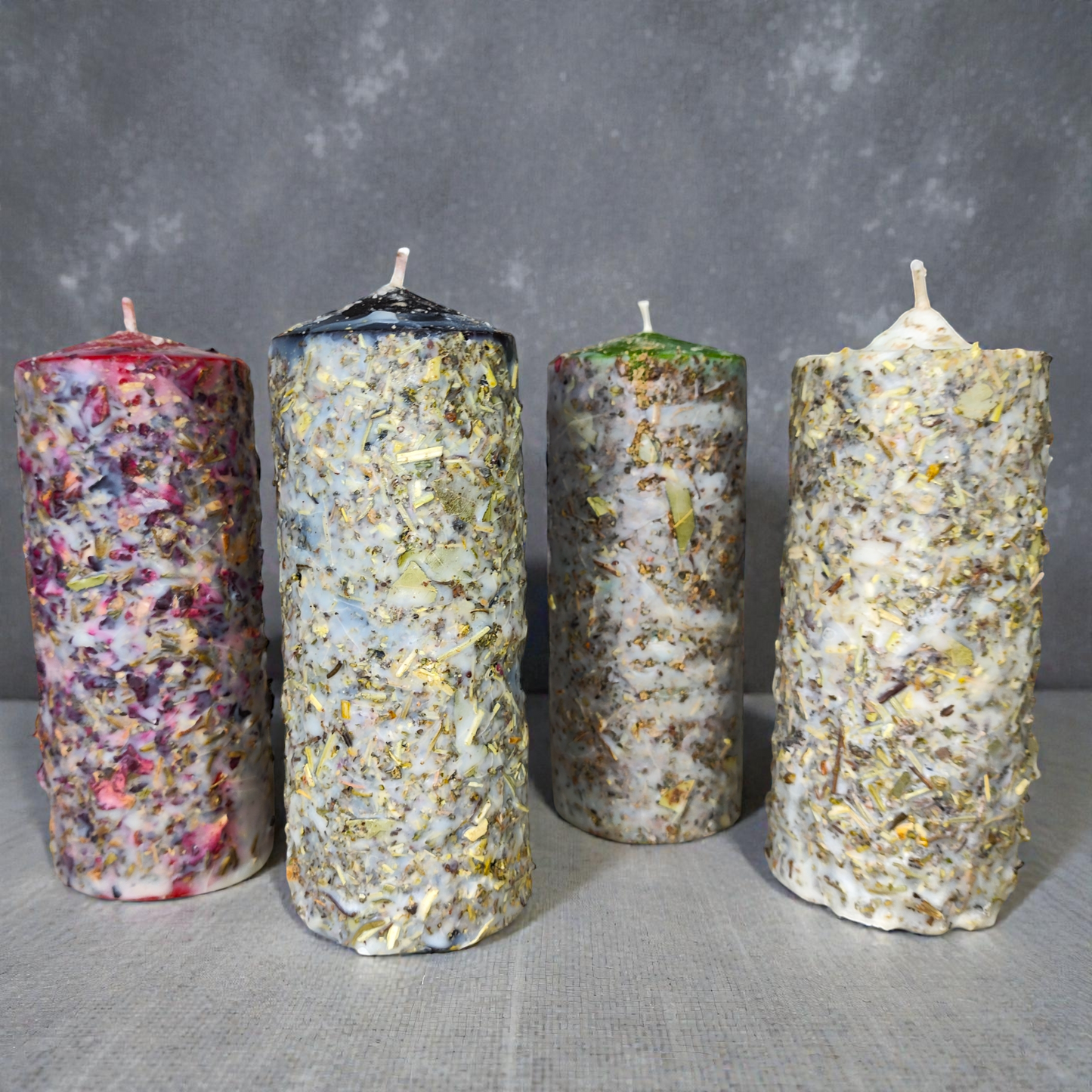 Velón Herbóreo Ritualizado de Protección - Escudo Energético y Defensa Espiritual