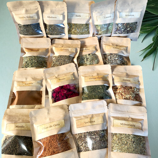 Pack Botica de Bruja con hierbas mágicas para rituales – Magic Moon