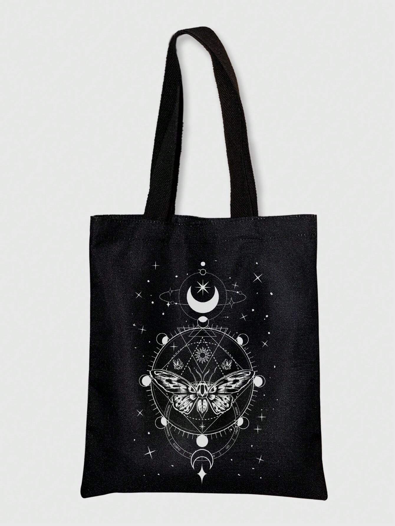 Tote Bag esotérica Polilla Lunar