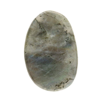 Rodado plano de labradorita de frente