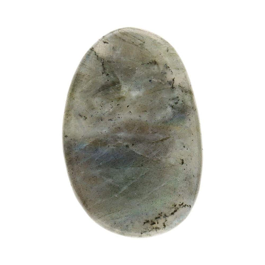 Rodado plano de labradorita de frente