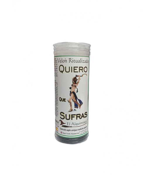 Velón Quiero Que Sufras – Castigo, Culpa y Devolución Emocional
